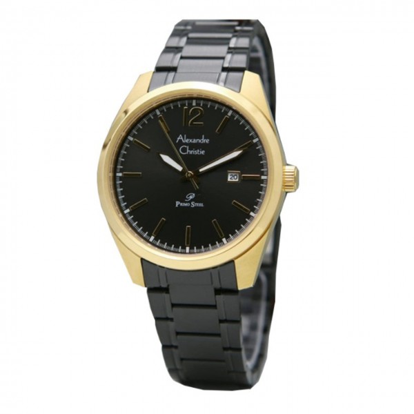 Alexandre Christie AC 1012 Gold Black Steel Lady LDBEGGR Alexandre Christie AC 1012 Gold Black Steel Lady LDBEGGR